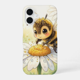 Funda Para iPhone 16 Golden Bumblebee in Bloom Dance
