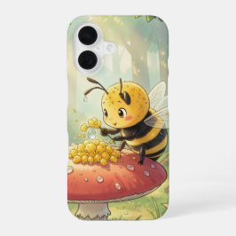 Funda Para iPhone 16 Golden Bumblebee in Bloom Dance.2