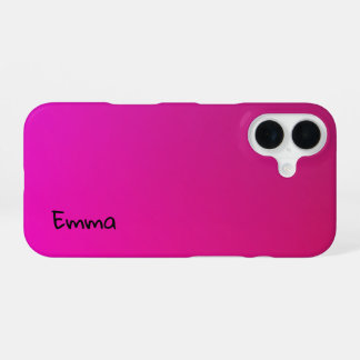 Funda Para iPhone 16 Grace en una línea: Silhouette de mariposa