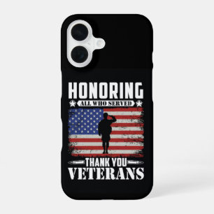 Funda Para iPhone 16 Gracias por su Servicio: Día del Veterano 2025 