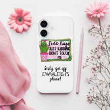 Gracioso Salir De Mi Sublimación De Cactus De Telé