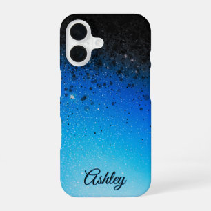 Funda Para iPhone 16 Gradiente de galaxia neón
