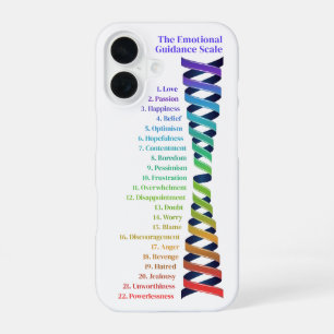 Funda Para iPhone 16 Gráfico de Orientación Emocional de la Ley de la A