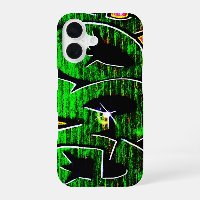 Funda Para iPhone 16 Grafiti 18 iphcna (Reverso )