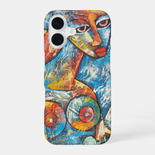 Funda Para iPhone 16 Grafiti de colores,