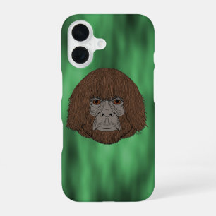 Funda Para iPhone 16 Gran retrato de Bigfoot 2 (parecido a un humano) C