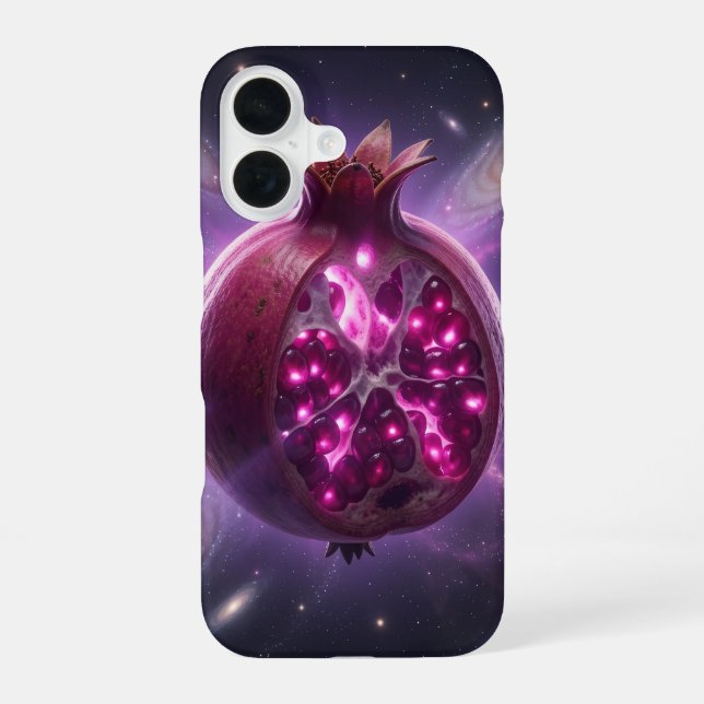 Funda Para iPhone 16 Granatapfel – Wertvolle Frucht für Gesundheit´7 (Reverso )