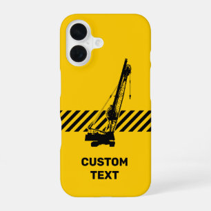 Funda Para iPhone 16 Grúa de construcción