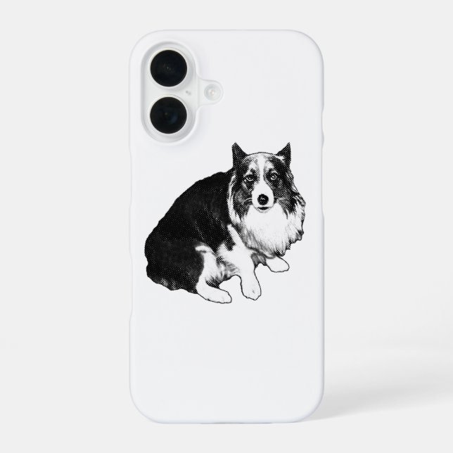 Funda Para iPhone 16 Guardián de la historia de Corgi (Reverso )