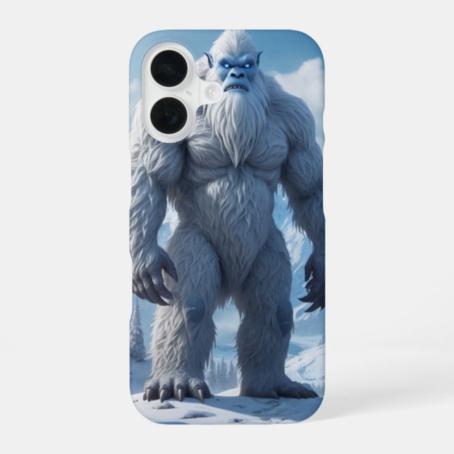 Funda Para iPhone 16 Guardián del Yeti (Reverso )