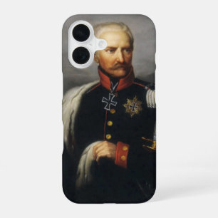 Funda Para iPhone 16 Guerras Napoleónicas Mariscal de Campo Von Blücher