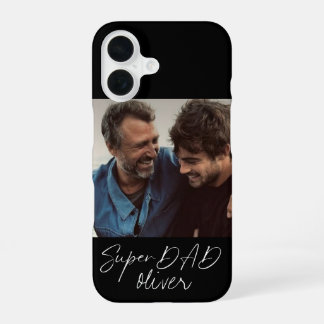 Funda Para iPhone 16 Guión moderno Super DAD 1 Foto