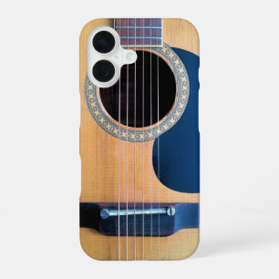 Funda Para iPhone 16 Guitarra Acústica Dreadnought