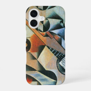 Funda Para iPhone 16 Guitarra (Banjo) y Gafas, Juan Gris, Arte Antiguo