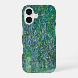 Funda Para iPhone 16 Gustav Klimt: Avenida del parque Schloss Kammer