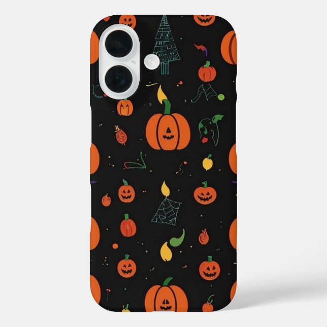 Funda para IPhone 16 Halloween (Reverso )