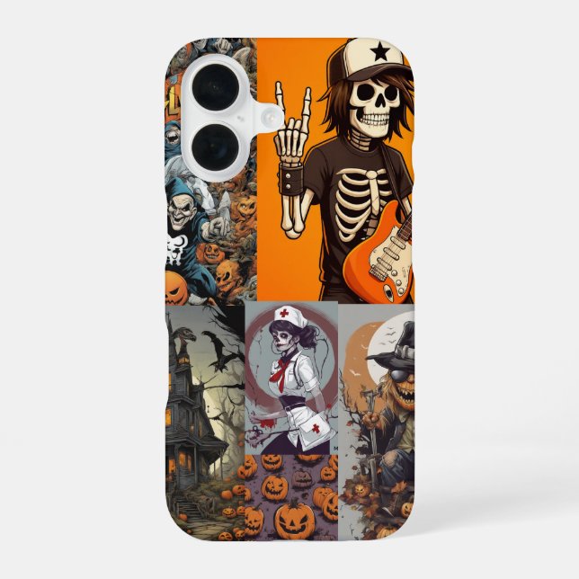 FUNDA PARA iPhone 16 HALLOWEEN (Reverso )