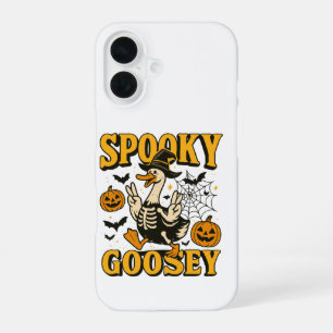 Funda Para iPhone 16 Halloween espeluznante y divertido para niño y niñ