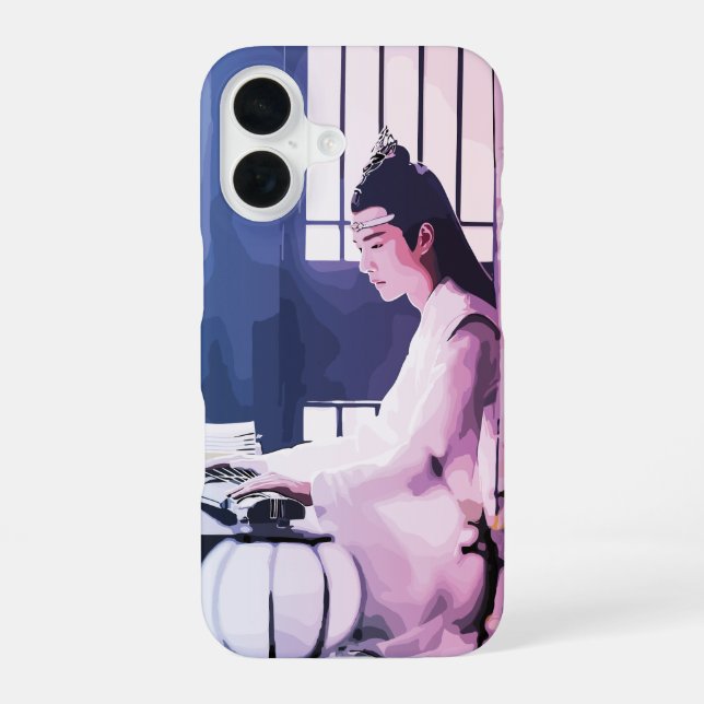 Funda Para iPhone 16 Hanguang Jun Lan Wangji El Indomable MDZS (Reverso )