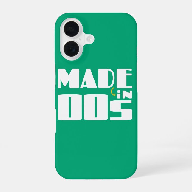 Funda Para iPhone 16 Hecho en 00s (Reverso )