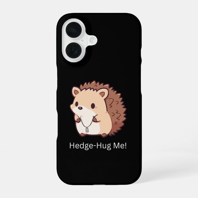 Funda Para iPhone 16 Hedge-Hug Me (Reverso )