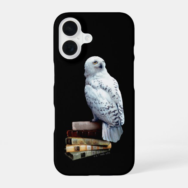 Funda Para iPhone 16 Hedwig en libros (Reverso )