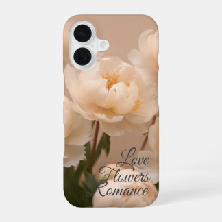 Funda Para iPhone 16 Hermosa foto de flores románticas para ella