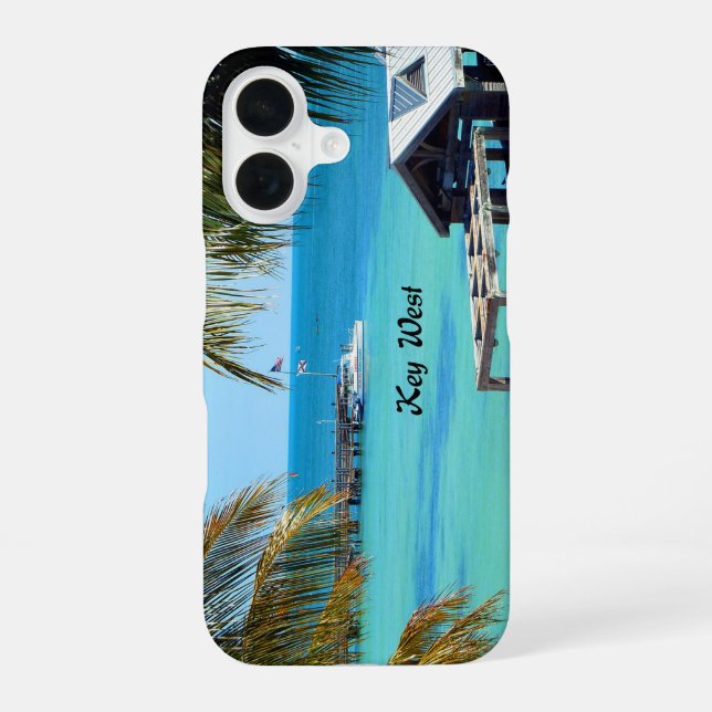 Funda Para iPhone 16 Hermosa llave oeste (Reverso )