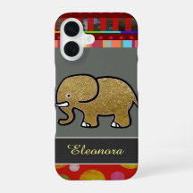 hermoso iPhone 6 con elefante personalizado