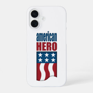 Funda Para iPhone 16 Héroe americano