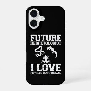 Funda Para iPhone 16 Herpetólogo Futuro Amante De La Herpetología Anfib