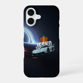Funda Para iPhone 16 Hipercoche en el Vacío – Supercoche Surrealista y