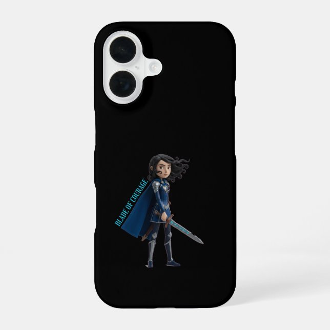Funda Para iPhone 16 Hoja de Coraje (Reverso )