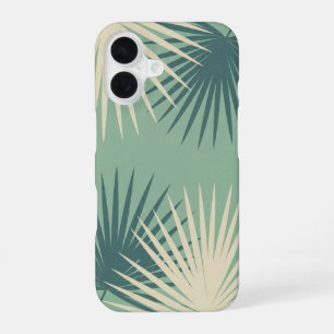 Funda Para iPhone 16 Hojas de Palma Vintage