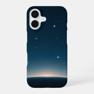 Funda Para iPhone 16 Horizonte de Campo de Estrellas Vintage
