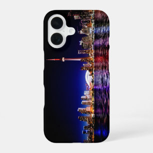 Funda Para iPhone 16 Horizonte de Toronto después del atardecer