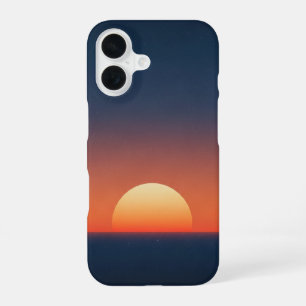 Funda Para iPhone 16 Horizonte Marino Retro
