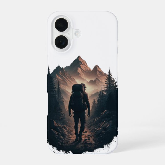 Funda Para iPhone 16 Horizonte Wanderlust (Reverso )