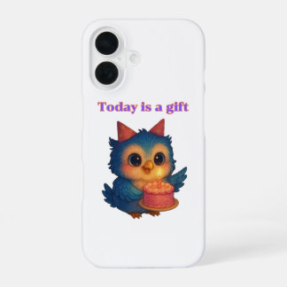 Funda Para iPhone 16 Hoy es un regalo - Recordatorio de gratitud