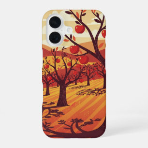 Funda Para iPhone 16 Huerto de manzanas vintage
