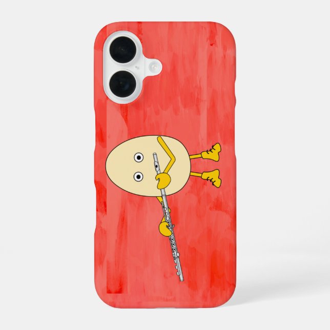 Funda Para iPhone 16 Huevo con Flauta (Reverso )