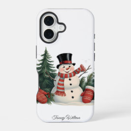 Funda Para iPhone 16 Humor gracioso moda navidad moderna y divertida
