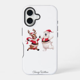 Funda Para iPhone 16 Humor gracioso moda navidad moderna y divertida