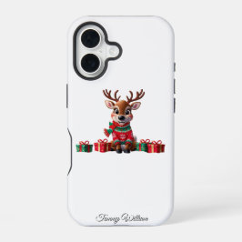 Funda Para iPhone 16 Humor gracioso moda navidad moderna y divertida