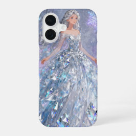 Funda Para iPhone 16 Ice Princess iPhone 16 Case – Magical Winter Queen