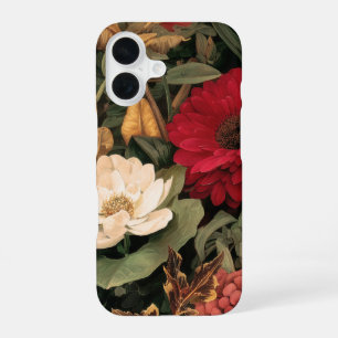 Funda Para iPhone 16 Ilustracion botánico vintage