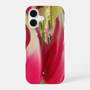 Funda Para iPhone 16 Impresión de Arte de Corazón Floral