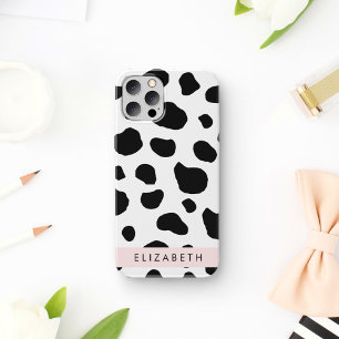 Funda Para iPhone 16 Impresión de vaca, Cuadros De Vaca, Blanco Y Negro