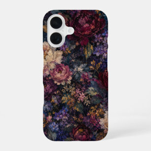 Funda Para iPhone 16 Impresionista floral botánico gótico temperamental