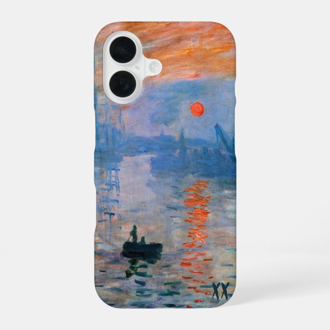 Funda Para iPhone 16 Impression by Claude Monet – Personalized Art (Reverso )